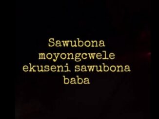 Uj ttactso - Sawubona moyongcwele